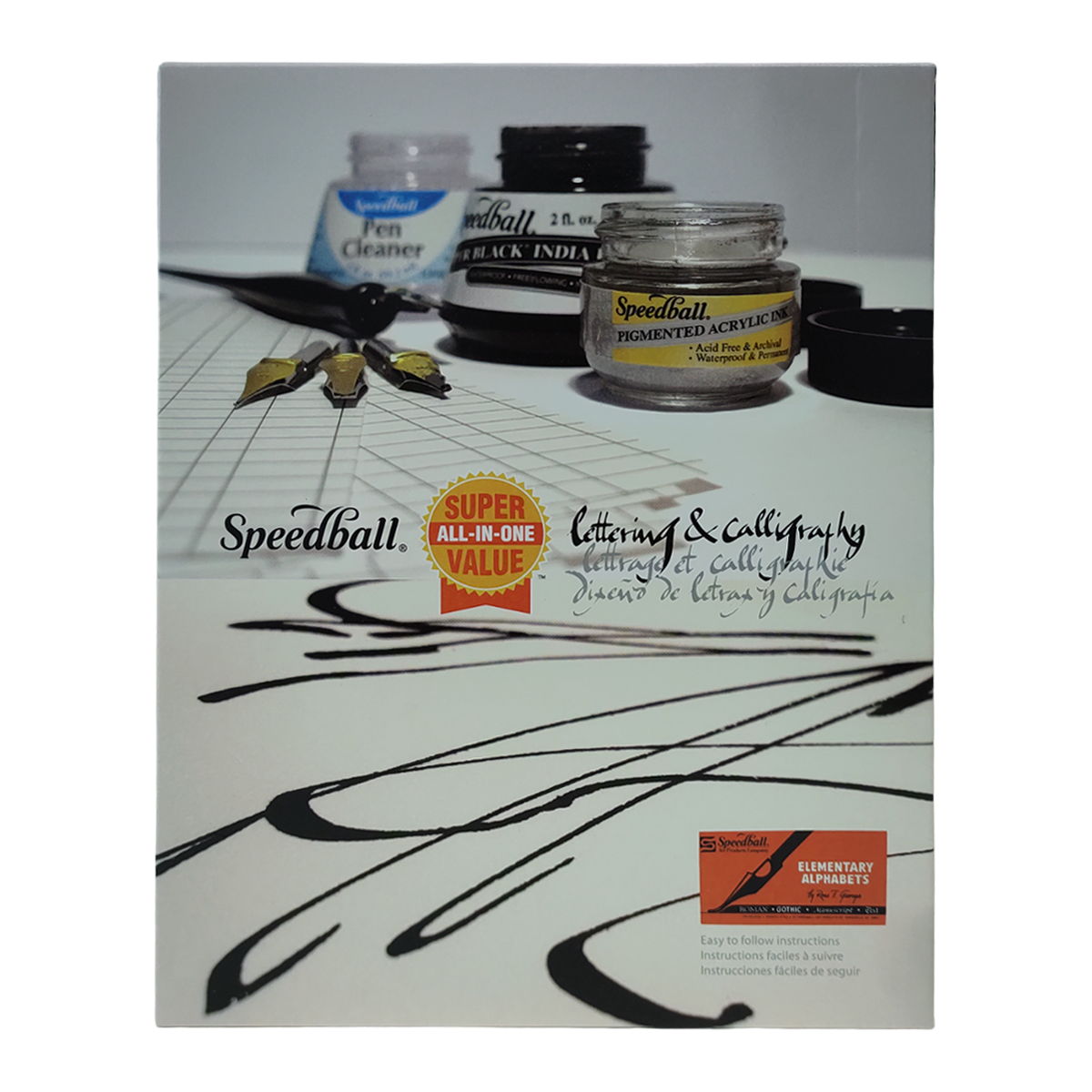 Kit Para Caligrafia Speedball Completo 3060 3060